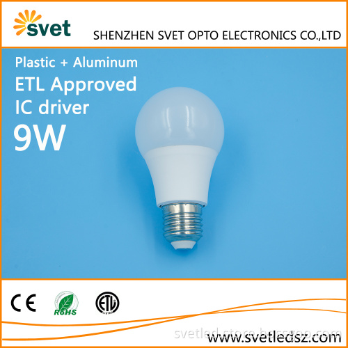 China factory wholesale soft white 800lm 9w led bulb